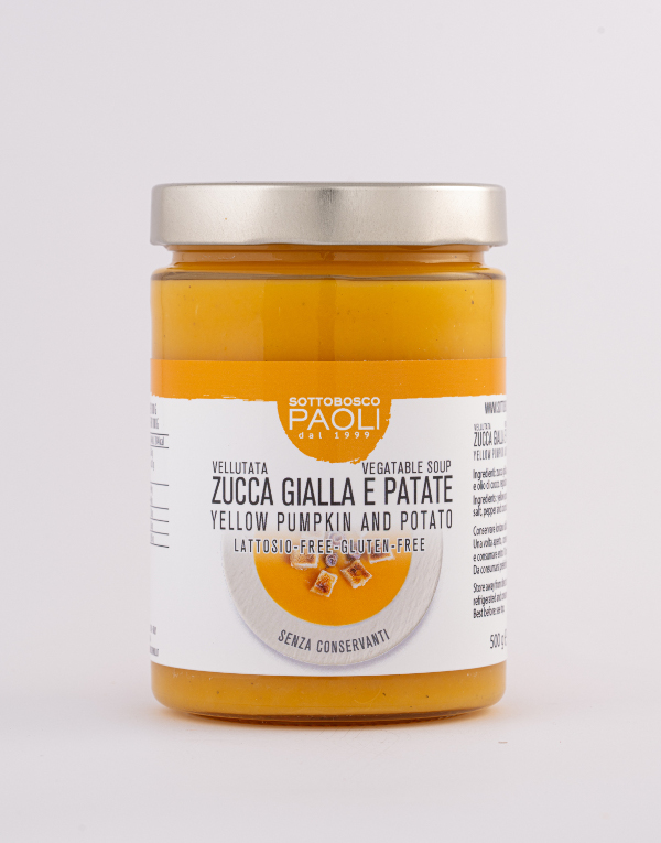 Vellutata di zucca gialla e patate