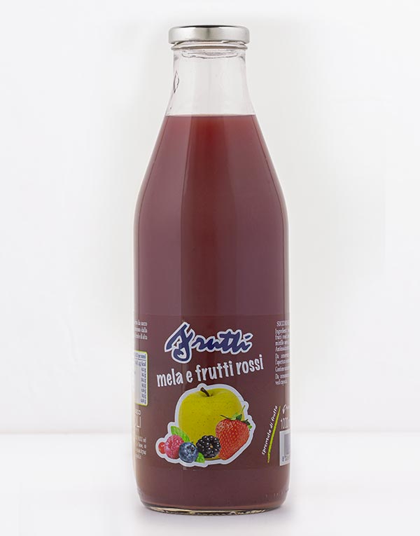 Succo di frutti rossi e mele